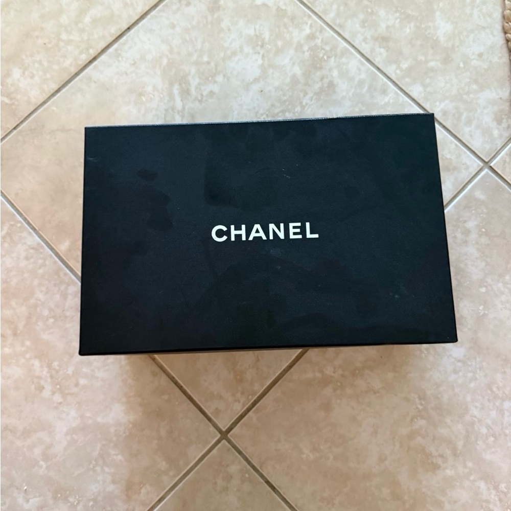 CHANEL Classic Black Shoe Box